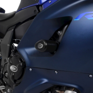 R&G RACING Aero Race Crash Protectors - Black Yamaha R7 22-25