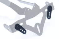 Удължител за стойка за номер R&G RACING Licence Plate Extension/Adapter Kit For Tail Tidy