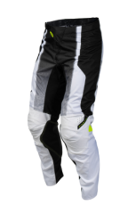 Motocross Breeches FLY RACING Kinetic White/Black/Hi-Vis