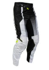 Motocross Breeches FLY RACING Kinetic White/Black/Hi-Vis