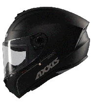 Helmet AXXIS DRAKEN S SOLID A11 MATT BLACK