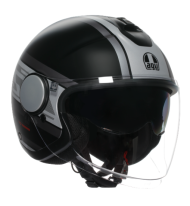 Cască scuter AGV ETERES MONDELLO NEGRU MAT/GRI