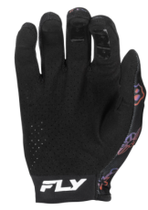 Motocross gloves FLY RACING Lite Outline Special Edition - Black/Red/Purple