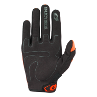 Motocross gloves O'NEAL ELEMENT RACEWEAR BLACK/ORANGE V.24