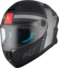 Helmet MT TARGO S BRITAIN C2 MATT BLACK/GRAY