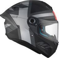 Helmet MT TARGO S BRITAIN C2 MATT BLACK/GRAY