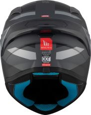 Helmet MT TARGO S BRITAIN C2 MATT BLACK/GRAY