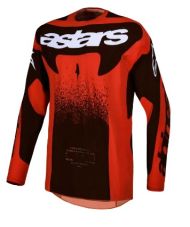 Φανέλα μοτοκρός ALPINESTARS TECHSTAR SWAN ΚΟΚΚΙΝΟ/ΜΑΥΡΟ/ΛΕΥΚΟ