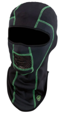Bonetă ARCTIVA BALACLAVA PRO STRETCH NEGRU/VERDE