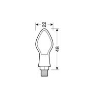 Indicatoare LED PIXIA BLACK - 90082