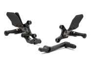 Adjustable footrests black YAMAH GILLES AS31GT3-Y17-B