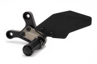 Adjustable footrests black YAMAH GILLES AS31GT3-Y17-B