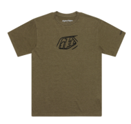 TROY LEE DESIGNS Badge T-Shirt - Olive Heater
