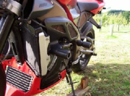 Crash plugs R&G RACING Aero Crash Protectors Black Aprilia Tuono 1000 03-05