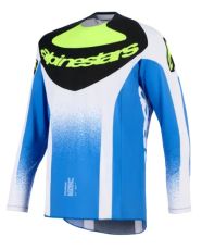 Motocross jersey Alpinestars TECHSTAR KNIF BLUE/BLK/YL