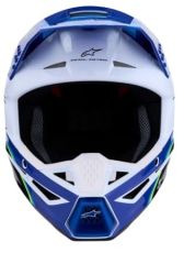 Κράνος μοτοκρός ALPINESTARS SM3 FALCON ΜΠΛΕ/ΜΑΥΡΟ/ΡΟΖ