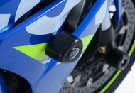 Dopuri de protecție R&G RACING Aero Race Crash Protectors Negre Suzuki GSX-R1000 17-21