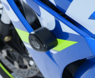 Dopuri de protecție R&G RACING Aero Race Crash Protectors Negre Suzuki GSX-R1000 17-21