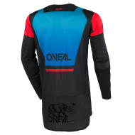 Tricou motocross O'NEAL PRODIGY FIVE FOUR BLACK/BLUE V.25