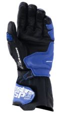 Leather gloves ALPINESTARS SP-9 BLUE/NAVY/WHITE