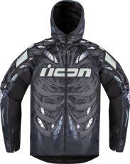 ICON Airform Manik'r™ Μπουφάν μοτοσικλέτας ΜΑΥΡΟ