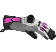 Mănuși moto damă SPIDI G-CARBON Negru/Fucsia