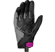Mănuși moto damă SPIDI G-CARBON Negru/Fucsia
