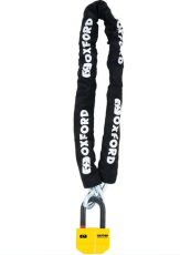 Lacăt cu lanț OXFORD Boss Alarm 14mmx12mm cu lanț de 1,2m