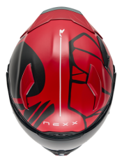 Helmet NEXX X.WST3 B-SIDE RED BLACK MATT