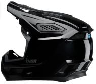 Cască motocross THOR FLEET BLACKOUT GLOSS