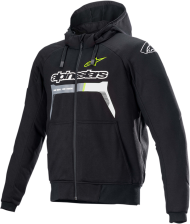 Φούτερ μοτοσικλέτας ALPINESTARS Chrome Sport ΜΑΥΡΟ/ΚΙΤΡΙΝΟ