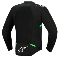 Υφασμάτινο μπουφάν μοτοσικλέτας ALPINESTARS T-SPS AIR V2 ΜΑΥΡΟ/ΦΘΟΡΟΠΡΑΣΙΝΟ
