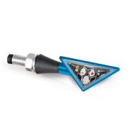 Indicatoare LED pentru motociclete BARRACUDA Z-LED B-LUX ALBASTRU