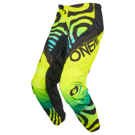 Детски мотокрос брич O'NEAL ELEMENT NOVA NEON YELLOW V.27