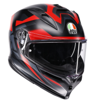 Cască AGV K7 MPLK GLIMPSE NEGRU MAT/ROȘU