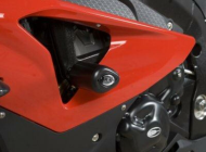Crash plugs R&G RACING Aero Crash Protectors Black BMW S1000RR 12-14