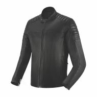 Geacă de piele pentru motocicletă SECA WANTED II PERFORATED BLACK