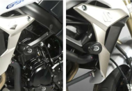 Dopuri de protecție R&G RACING Aero Crash Protectors Negre Suzuki GSR 750 11-16