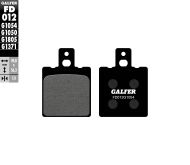 Tampoane fata/spate pentru motocicleta Galfer SEMI METAL FD012G1054