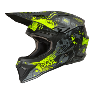 Helmet O'NEAL 1SERIES VIBRANT BLACK/NEON YELLOW