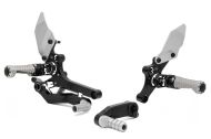 Rear steps RCT BMW R12 NINE T BK/SL GILLES RCT10GT-BM10-BS