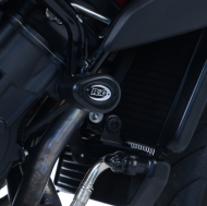 Protecții de protecție R&G RACING Aero Crash Protectors Negre MV Agusta Brutale 800 18-22