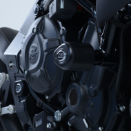 Protecții de protecție R&G RACING Aero Crash Protectors Negre MV Agusta Brutale 800 18-22