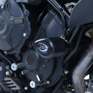 Protecții de protecție R&G RACING Aero Crash Protectors Negre MV Agusta Brutale 800 18-22