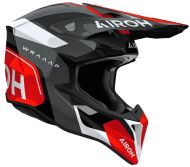 Cască motocross AIROH WRAAAP VISION Conquer RED Gloss