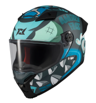 Helmet AXXIS FENIX ANGRY FACE C7 MATT
