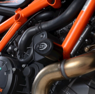Dopuri de protecție R&G RACING Aero Crash Protectors Negre KTM 1290 Super Duke R 20-23