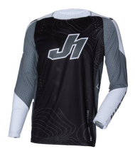 Motocross Jersey Just1 J-Flex 2.0 Frontier Black/White