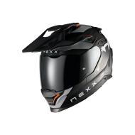 Cască de aventură NEXX Y.TRAVL PRIMAL BLACK GREY MATT