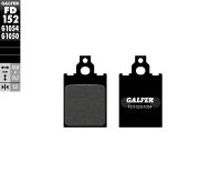 Μπροστινά/Πίσω Τακάκια Μοτοσικλέτας Galfer SEMI METAL FD152G1054